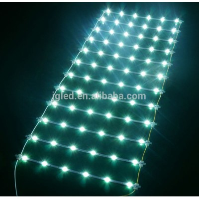 Creative design light curtain with different light point density for various led light box