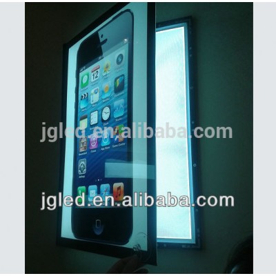 advertising slim aluminium frame light box 24v led light box display