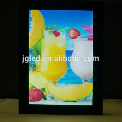 Quality-guarantee manufacturer export advertising super slim led light box with two years warranty